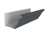 Желоб прямоугольный Vortex Lite Matt 130мм 3м RAL 7024 мокрый асфальт