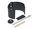 Кронштейн трубы на кирпич 90мм Matte PU RAL 7024