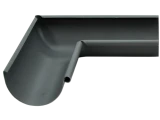 Угол желоба внутренний 90 гр 125 мм Matte PU RAL 7024