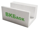 Блок газобетонный U-образный ВКБлок 500x250x375 D500