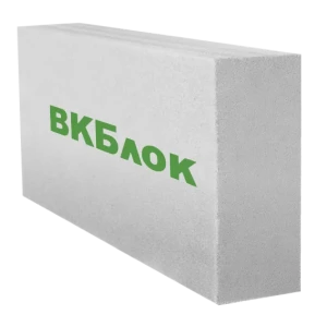 Блок газобетонный перегородочный ВКБлок  625x250x150 D500