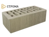 Облицовочный кирпич полуторный утолщенный 1,4 НФ Латте бархат, Строма